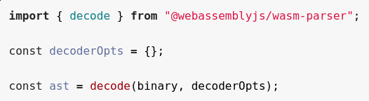 wasm api webassembly api fuzzing npm