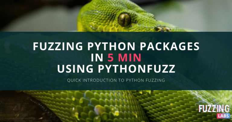 fuzzing labs python fuzz testing code package library pythonfuzz