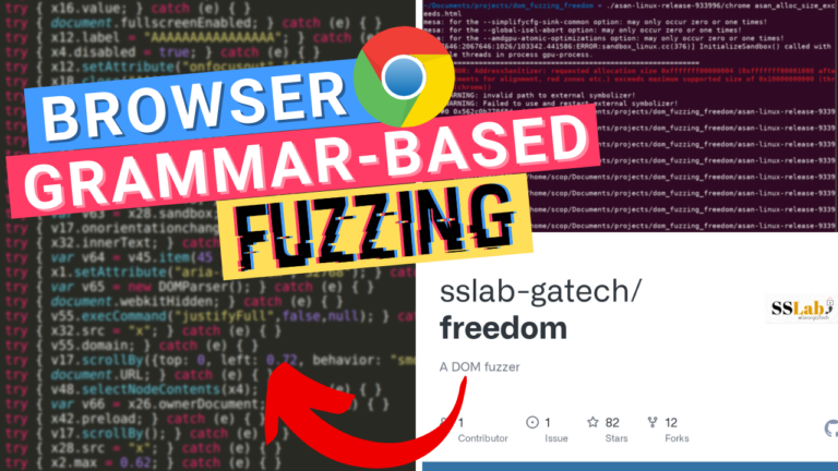 fuzzing chrome browser fuzz testing dom grammar based fuzzing freedom dharma firefox