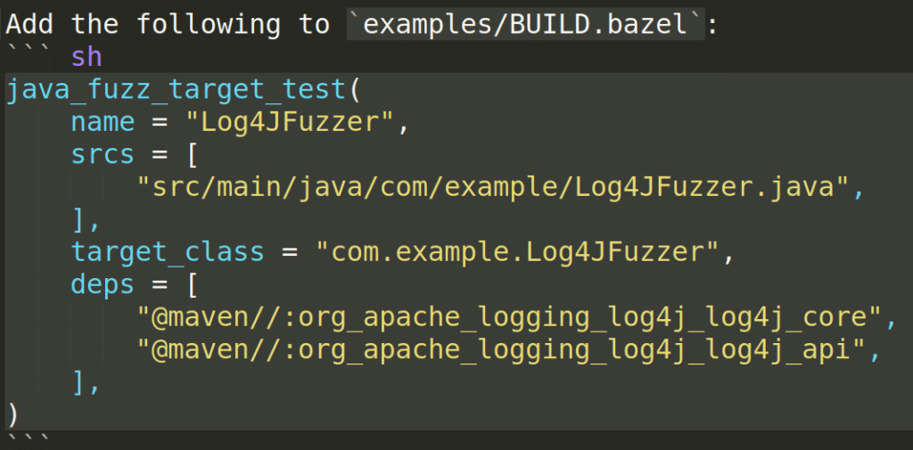 log4j log4j2 rce log4shell java fuzzing library fuzz testing jazzer code intelligence bazel