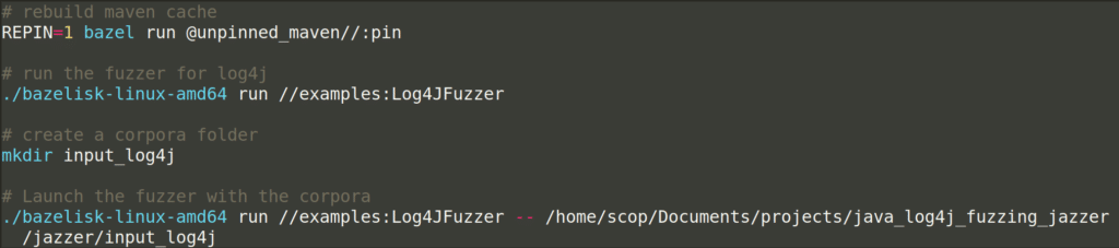 log4j log4j2 rce log4shell java fuzzing library fuzz testing jazzer code intelligence run