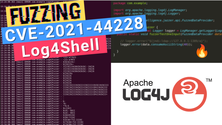 log4j log4j2 rce log4shell java fuzzing library fuzz testing jazzer code intelligence