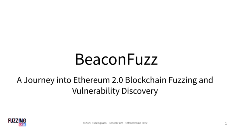 beaconfuzz eth eth2.0 ethereum 2 beaconchain beacon node fuzzing nimbus prysm lighthouse lodestar