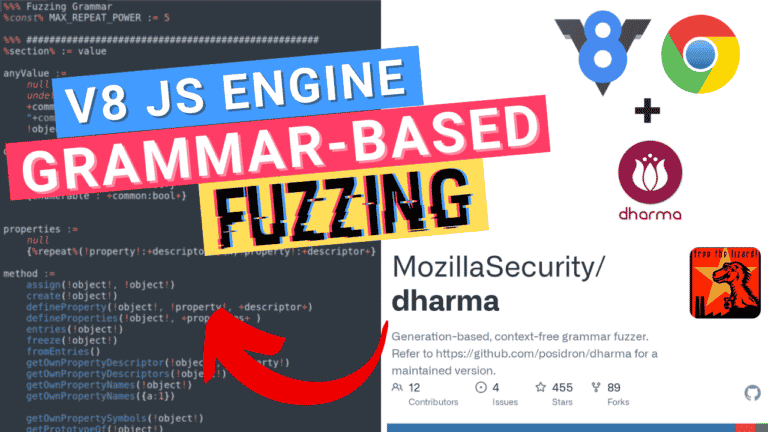 v8 javascript d8 chrome JS dharma grammar fuzzing fuzz testing domato freedom