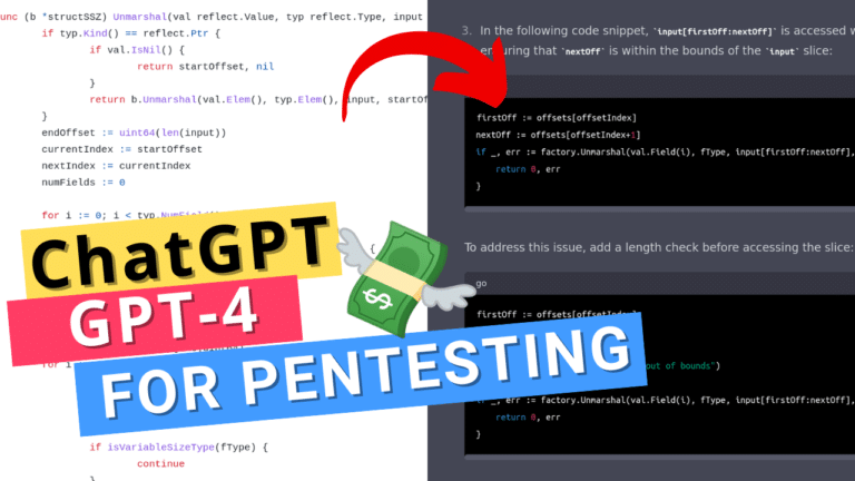 openai chatgpt gpt3.5 gpt4 gpt3 hacking cybersecurity pentesting audit reversing vulnerability research