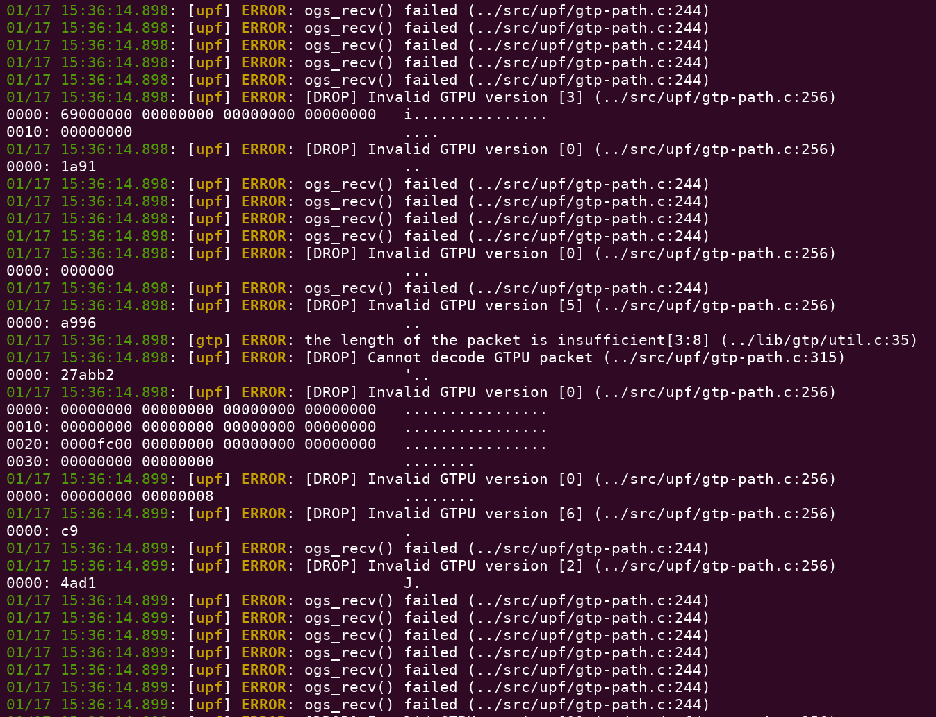 4g 5g sip diameter telco security fuzzing fuzzer ngap openapi http2 gtp pfcp ams volte nsa sa open5gs free5gc