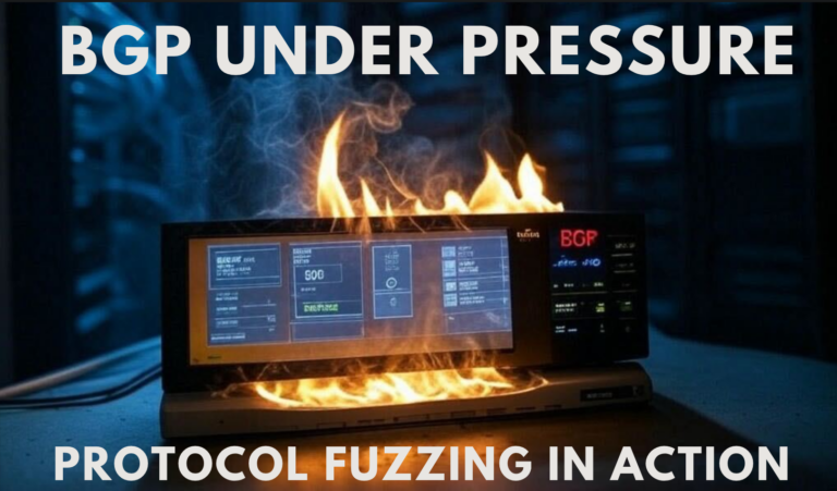 BGP Under Pressure : Protocol Fuzzing in action