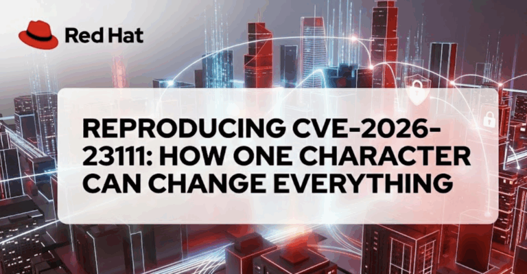 Reproducing CVE-2026-23111: How one character can change everything