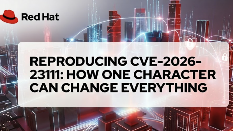 Reproducing CVE-2026-23111 with a replayable test case